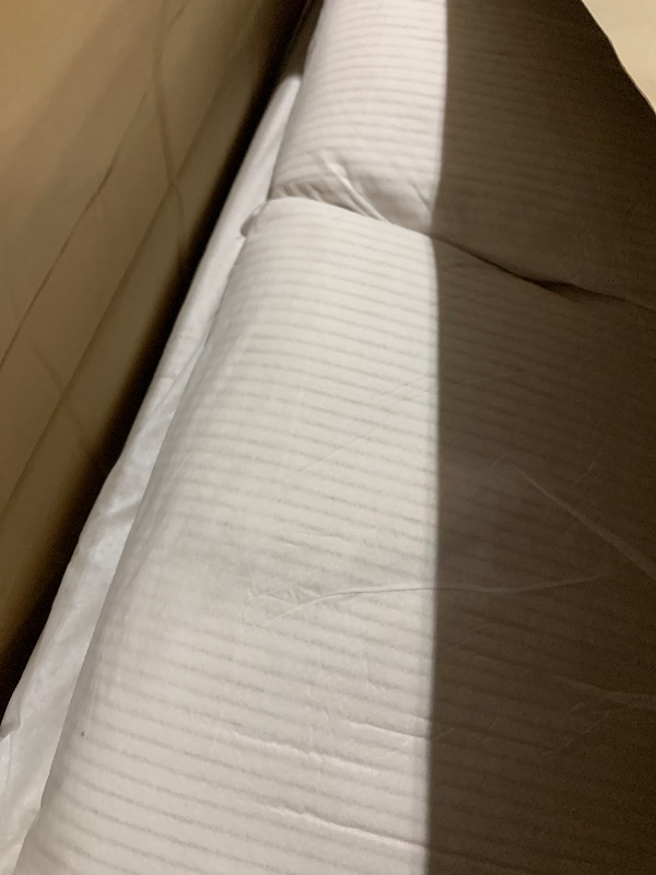 Photo 1 of ***Damaged***
Serta® Darnold 53.5" Pull-Out Sleeper Loveseat, Twin Size, Dreamcoil® Comfort, Memory Foam Pull-Out Mattress, USB-C and USB-A Power Ports, Soft Corduroy Fabric, Beige