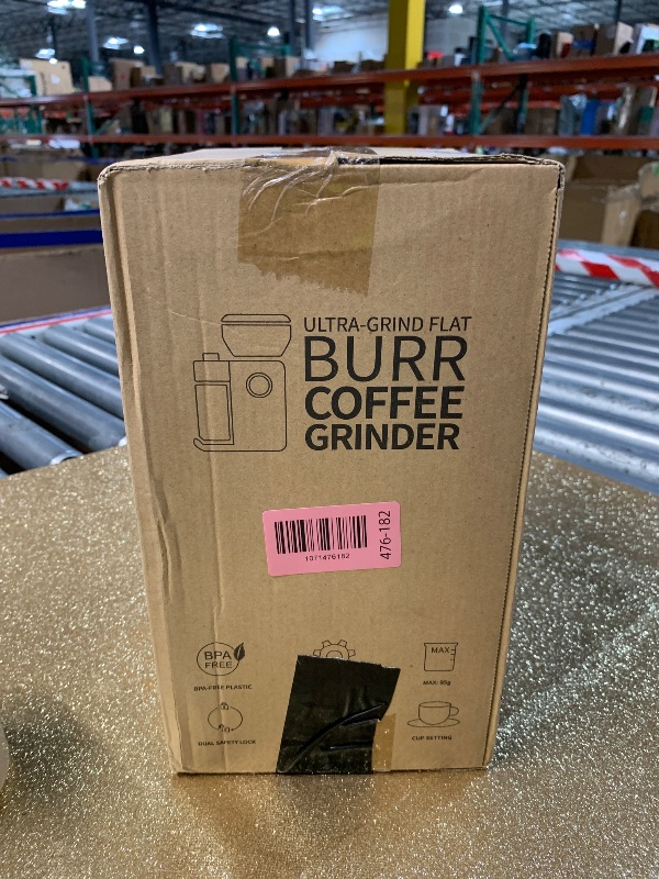 Photo 1 of ***PARTS ONLY*** ***NONFUNCTIONAL*** SHARDOR Electric Burr Coffee Grinder 2.0, Adjustable Burr Mill with 16 Precise Grind Setting for 2-14 Cup, Black