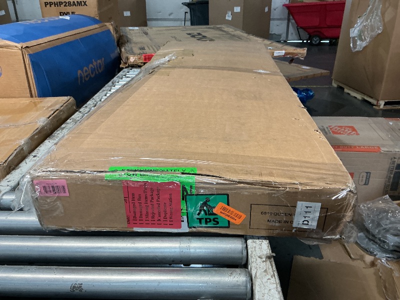 Photo 1 of ***PARTIAL SET***
CXVX Queen Size Platform Bed Frame with Upholstered Velvet Button Tufted Headboard, Mattress Foundation with Wooden Slat Support, No Box Spring Needed, Easy Assembly, Noise Free, Beige