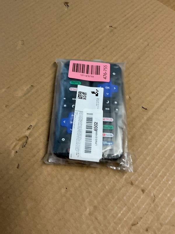 Photo 1 of (Pack of 2) Replacement Remote Control Only for Roku TV, Compatible for TCL Roku/Hisense Roku/Onn Roku/Sharp Roku/Element Roku/Westinghouse Roku/Philips Roku Smart TVs (Not for Roku Stick and Box)