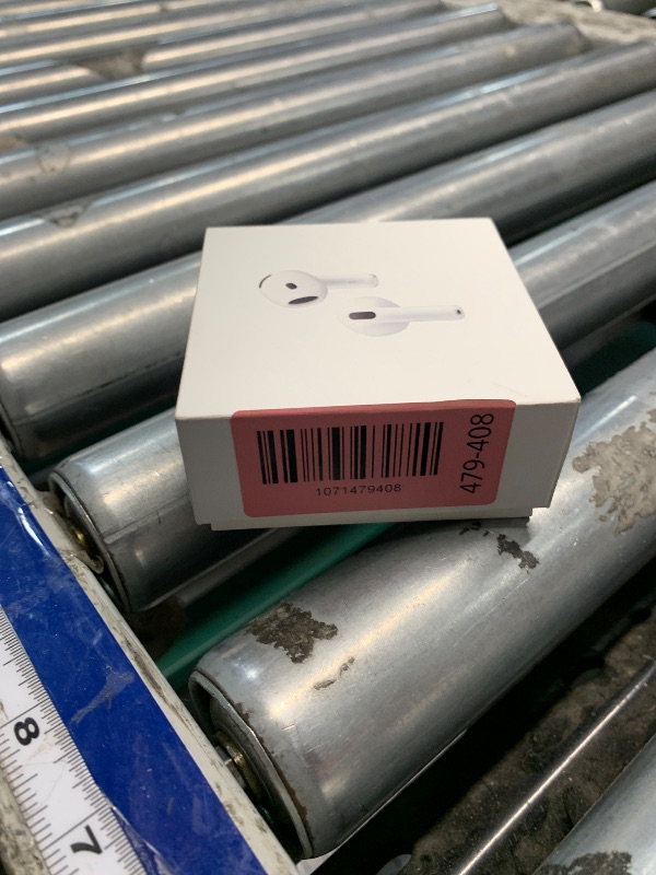 Photo 1 of ***DAMAGED - SEE NOTES/PICTURES***Apple AirPods 4 Wireless Earbuds, Bluetooth Headphones, with Active Noise Cancellation, Adaptive, Transparency Mode, Personalized Spatial Audio, USB-C Charging Case, Wireless Charging, H2 Chip
