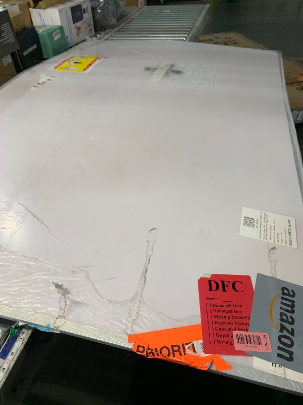 Photo 1 of ***DAMAGED - SEE NOTES/PICTURES***VIZ-PRO Large Cork Bulletin Board, 72 X 48 Inches, Wall-Mounted Corkboard with Silver Aluminium Frame for School, Office, and Home 6' X 4'