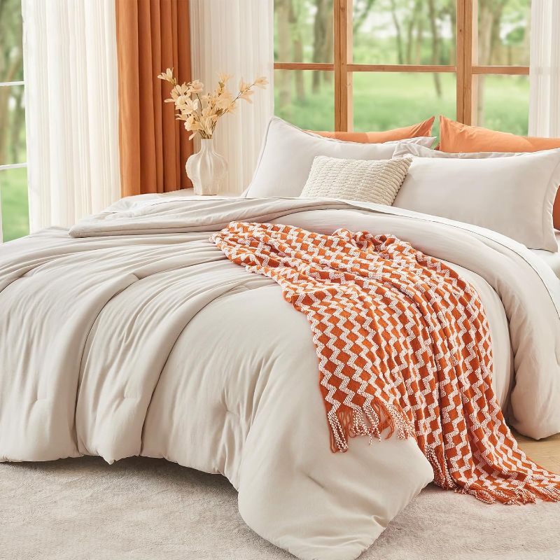 Photo 1 of ***STOCK PHOTO FOR REFERENCE ONLY*** Comforter Biege Bedding for All Seasons