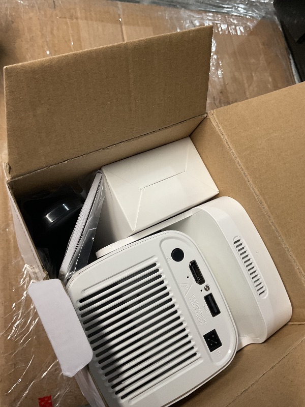 Photo 1 of ?Auto Focus&1080P?Magcubic Mini Smart Projector with 4K Support, Portable Projector with Wifi and Bluetooth, 5W Speaker, Built in Apps, Voice Control, Outdoor Movie Projector