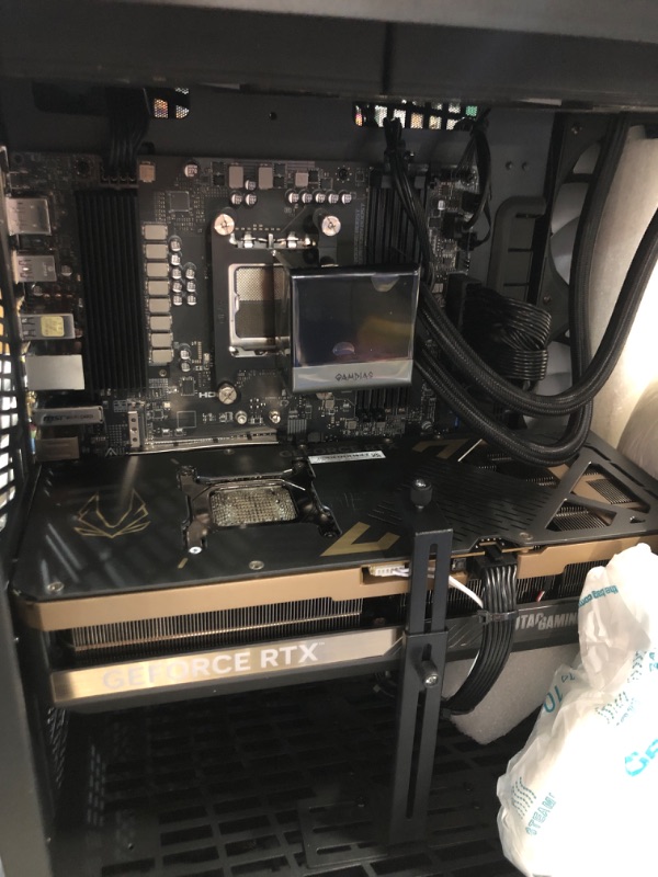 Photo 1 of (MISSING SOLD AS PARTS) ZOTAC MEK Gaming PC Desktop, NVIDIA GeForce RTX 5090 32GB GDDR7, AMD Ryzen 7 9700X Up to 5.5GHz, 32GB DDR5, 2TB NVMe SSD, 1200W 80+ Gold PSU, WiFi 7, Windows 11 Pro