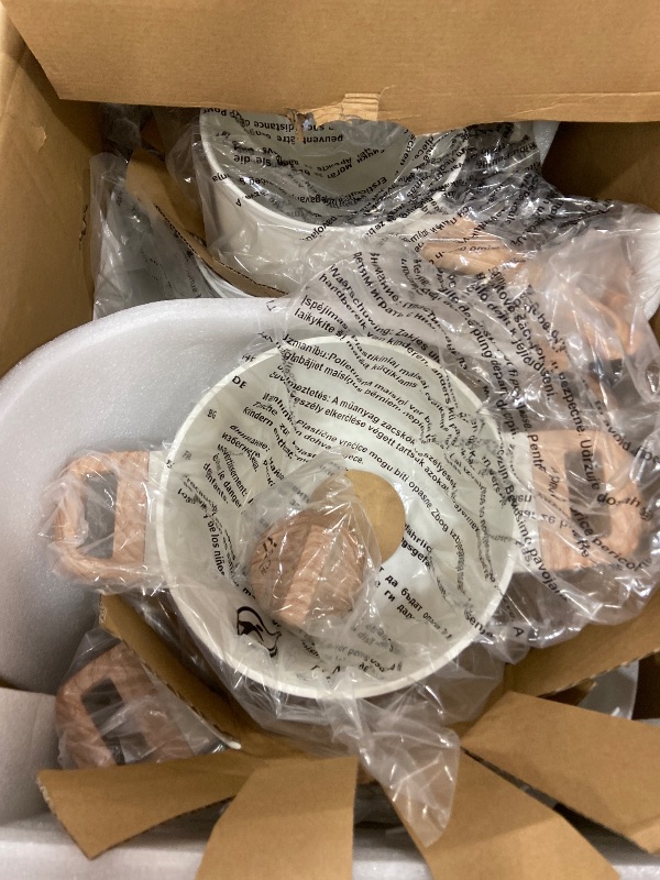 Photo 1 of **UNKNOWN IF MISSING PIECES**25Pcs Pots and Pans Set Non Stick, Ceramic Cookware with Titanium-Reinforced Nonstick Coating, PFAS-Free & Induction Ready, Long-Lasting Performance, Full Kitchen Set with 3 Casseroles