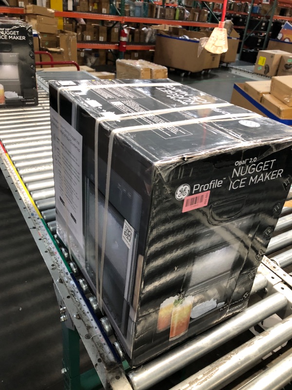 Photo 1 of ***FACTORY SEALED - OPENED FOR INSPECTION***GE Profile Opal 2.0 | Countertop Nugget Ice Maker | Ice Machine with WiFi Connectivity | Smart Home Kitchen Essentials | Black Stainless