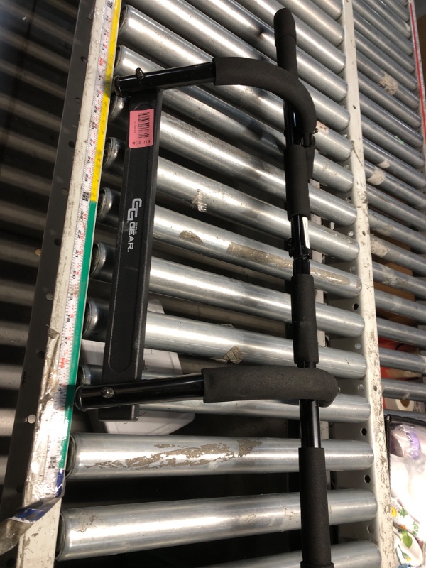 Photo 1 of *****stock photo for reference*****ProsourceFit Multi-Grip Lite Pull Up/Chin Up Bar, Heavy Duty Doorway Upper Body Workout Bar for Home Gyms 24”-32”