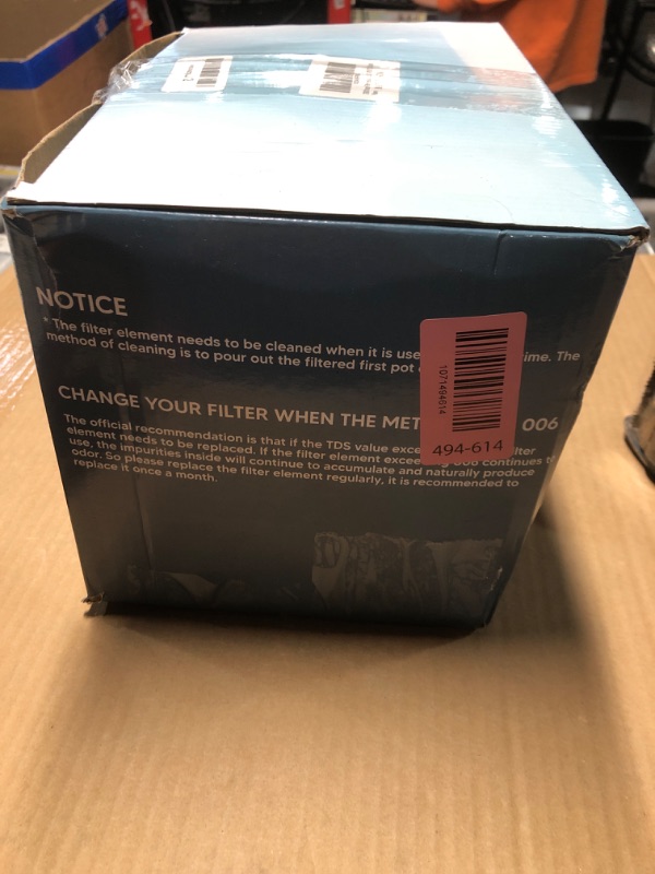 Photo 1 of  Pack Replacement Filter for Zero-Water, ZR-001 ZR-004 ZP-006 ZP-010 ZR-017 ZD-018 ZS-008, 5-Stage Filter System 0 TDS, Certified to Reduce Lead Chromium and PFOA/PFOS, SETFEELX004V8FPAD
