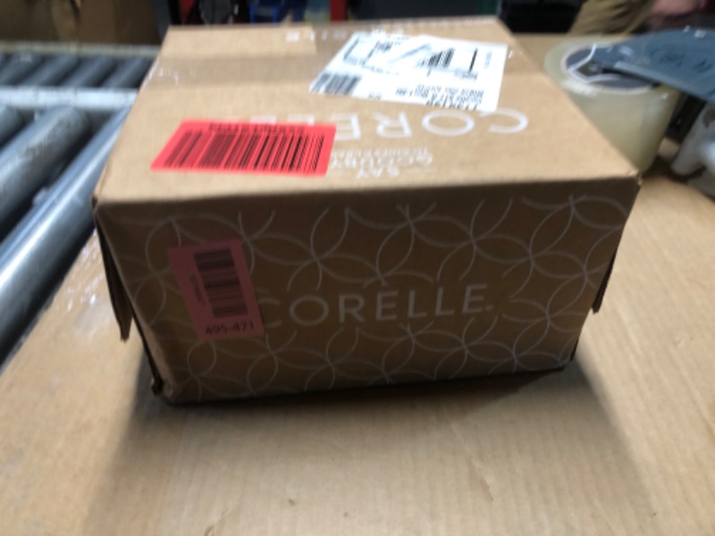 Photo 1 of **ONLY 2 PIECES**Corelle 4-Pc Meal Bowls Set Service for 4, Durable and Eco-Friendly 9-1/4-Inch Glass Bowls, Compact Stack Bowl Set, Microwave and Dishwasher Safe, White, 46 Ounces