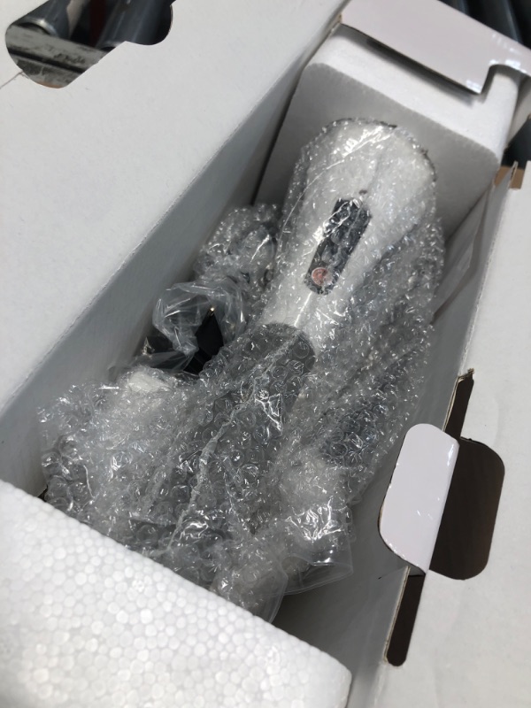 Photo 1 of ***MISSING PARTS***
MEGAWISE Handheld Back Massager | Deep Tissue Percussion Relief for Back, Neck, Shoulders, Waist Legs, Full Body for Improved Blood Circulation and Fatigue Relief (Pearl White 6Ft Corded)