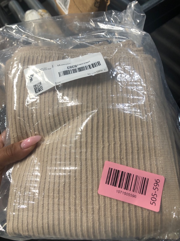 Photo 1 of ***MISSING PARTS***
Homaxy Premium Kitchen Towels (18"x 28", 8 Pack), Large 100% Cotton Kitchen Hand Towels, Ultra Absorbent Ribbed Terry Tea Towels Set with Hanging Loop, Khaki