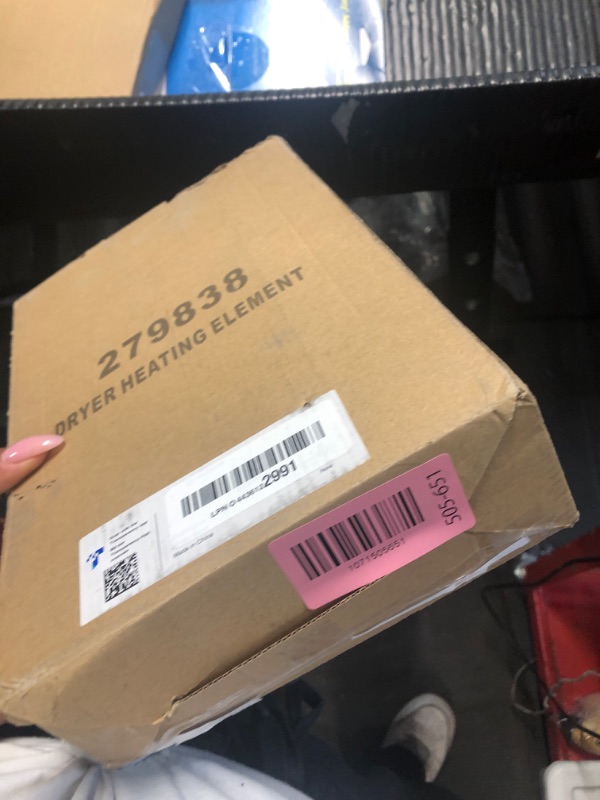 Photo 1 of [UPGRADED] 279838 Dryer Heating Element for Whirlpool Kenmore Maytag Amana Roper, Dryer Heating Element Parts Include Dryer Thermostat Thermal Fuse, Replaces 2406026 3403585 w10724237