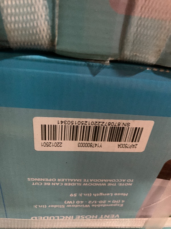 Photo 1 of ***FACTORY SEALED***Arctic Wind 7,500 BTU Portable Air Conditioner for Home with Dehumidifier, A/C Portable Air Conditioner for Room, Apartment, and Bedroom, 115V, AC for Small Rooms up to 200 Sq. Ft. with Remote, White