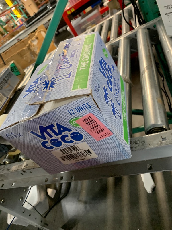 Photo 1 of ***BEST BY: 9/26*** Vita Coco Coconut Water, Pure Organic | Refreshing Coconut Taste | Natural Electrolytes | Vital Nutrients | 11.1 Oz (Pack Of 12)