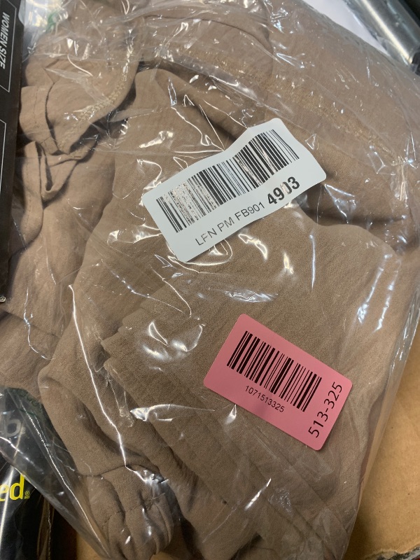 Photo 1 of (medium) ODIZLI Plus Size Muslim Kaftan Abayas - Dubai Prayer Dress & Eid Outfits with Pants - Khaki