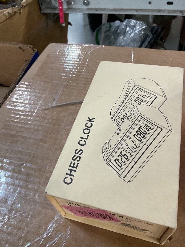 Photo 1 of [2023 New] Xflyee Chess Clock - Digital Chess Timer, Available for Portable Timer for Board Games and Chess with Bonus and Delayed Countdown Function