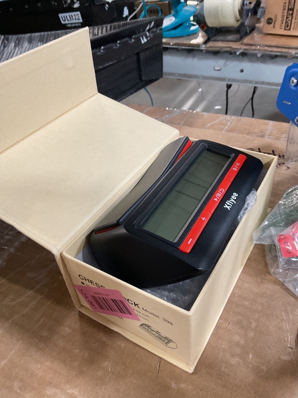 Photo 1 of [2023 New] Xflyee Chess Clock - Digital Chess Timer, Available for Portable Timer for Board Games and Chess with Bonus and Delayed Countdown Function