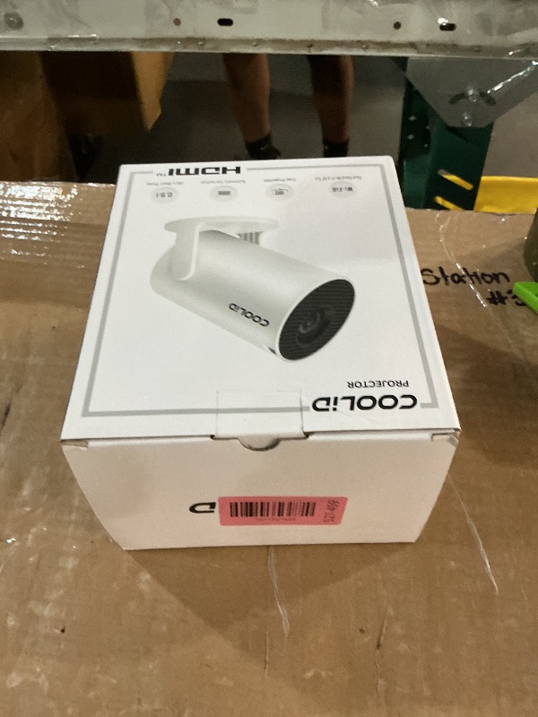 Photo 1 of [Built-in Apps & 2026 Upgraded] Mini Projector Support 4K 1080P Auto Keystone 180° Rotatable with WiFi 6 and Bluetooth 5.4, Projector Portable Compatibile with HDMI/TV Stick/Memory Stick/Laptop-White