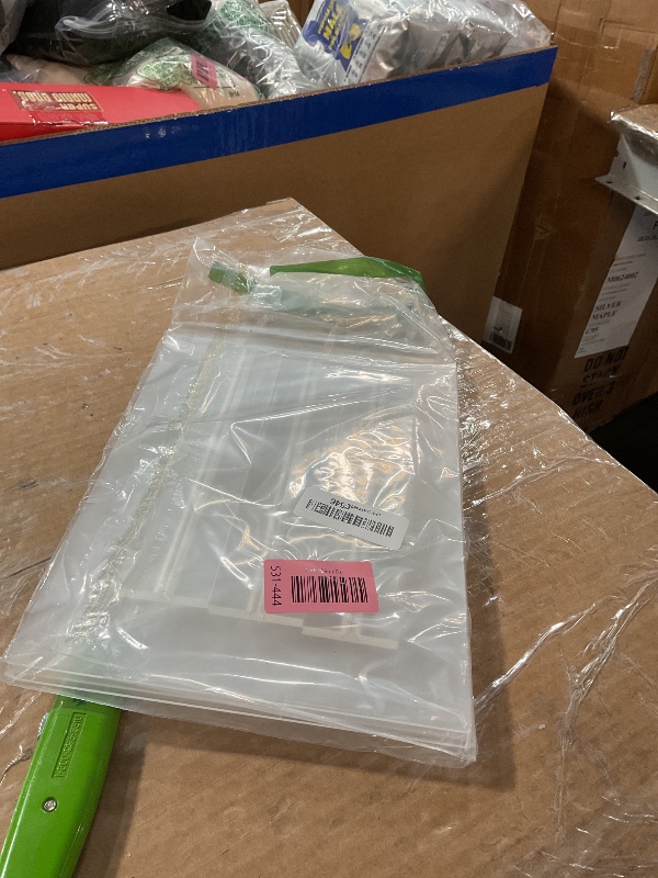 Photo 1 of ***DAMAGE - SEE PHOTOS/NOTES***
Hoewina Acrylic Sign Holder 8.5 x 11 Inch 3 Pack, Clear Display Sign Stand for Store Sign Holders, Vertical Double Acrylic Stands, Vendor Booth Display Items