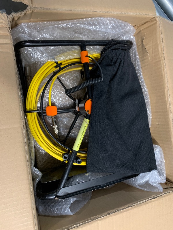 Photo 1 of **** PARTIAL SET *** Sewer Camera 100ft, 4.3" Pipe Snake Camera with DVR Function, Drain Plumbing Inspection with LED Light, 17mm/0.67in Waterproof Industrial Endoscope for Home Wall Duct Drain Pipe (30m/98ft)