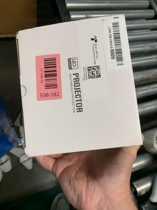 Photo 1 of ?Electric Focus?Magcubic Mini Projector 4K Support, Portable Projector with WiFi 6 and Bluetooth 5.4, Smart Proyector, 5W Soundbase Speaker, 180°Rotation for Home Theater