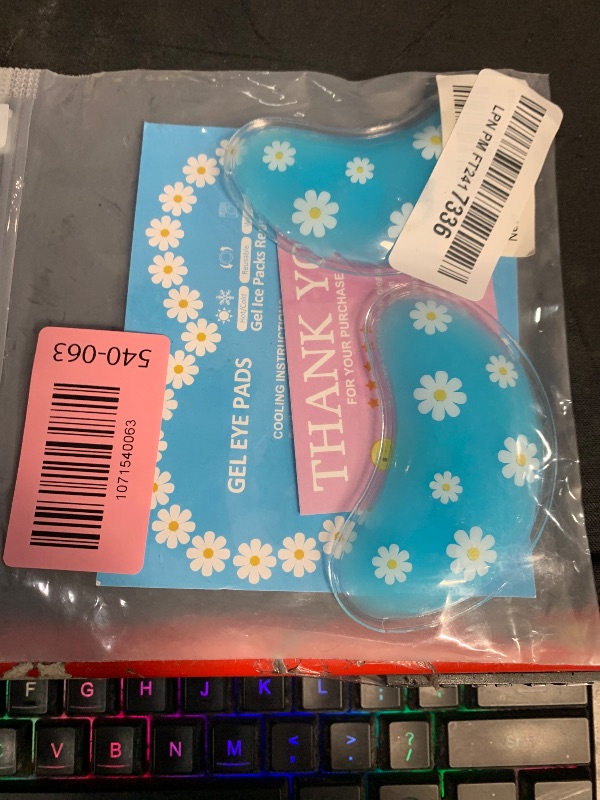 Photo 1 of ***MISSING PARTS***
Pallesen Gel Ice Pack Reusable Cooling Eye Pads and Under Patches,Eye Hot Cold Treatment for Redness,Pain Relief Relax