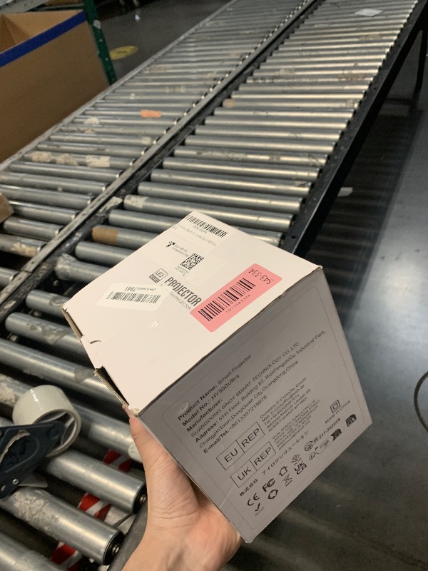 Photo 1 of ?Electric Focus?Magcubic Mini Projector 4K Support, Portable Projector with WiFi 6 and Bluetooth 5.4, Smart Proyector, 5W Soundbase Speaker, 180°Rotation for Home Theater