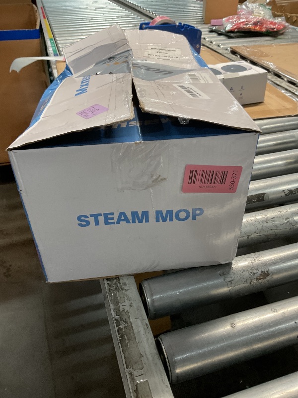 Photo 1 of ***DAMAGED - SEE NOTES/PICTURES*** Steam Mop - All-in-one Powerful Handheld Steam Cleaner Detachable Floor Steamer with 11 Accessories, MultiPurpose Steamer for Hardwood Floors, Clothes,Windows,Tiles,Carpet, Whole Home Use, Rose Gold