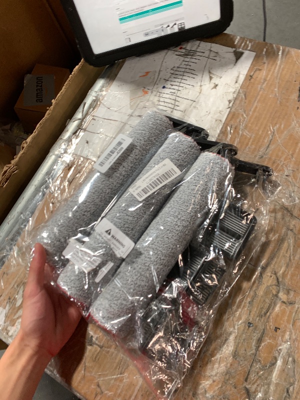 Photo 1 of (7pcs) HEPA Filters & Replacement Brush Rollers Compatible For Dreame H12 Pro/ H12 Dual Wet Dry Vacuum Cleaner, Replacement Parts Accessories Kit Inclue 3 Vacuum Filter, 3 Roller Brush