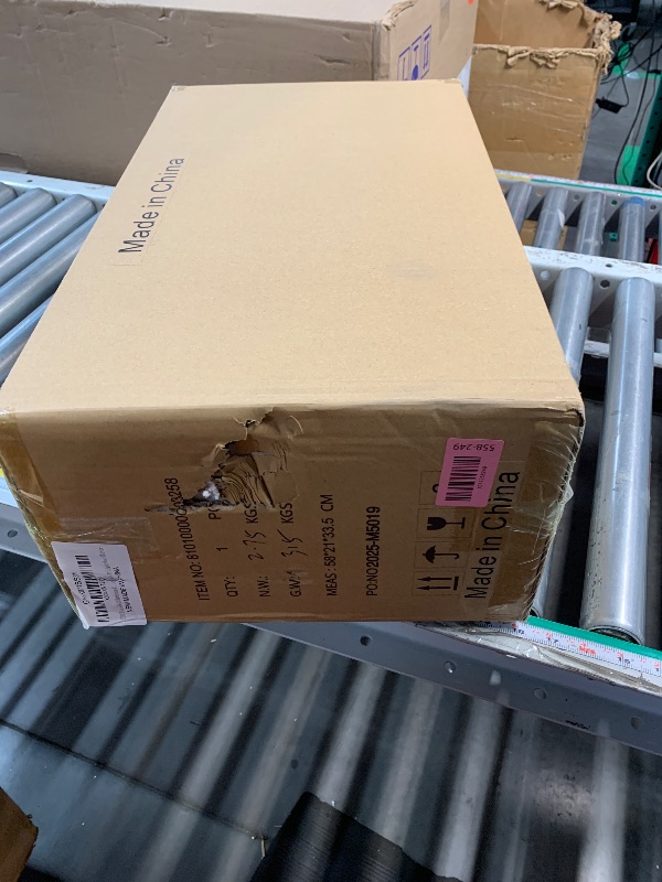 Photo 1 of ***FACTORY SEALED***HUOKU Vintage Bathroom Vanity Light 3 Lights, 23.3" Black Gold Bathroom Light Fixtures with Clear Flower Glass Shade Modern Vanity Light Over Mirror