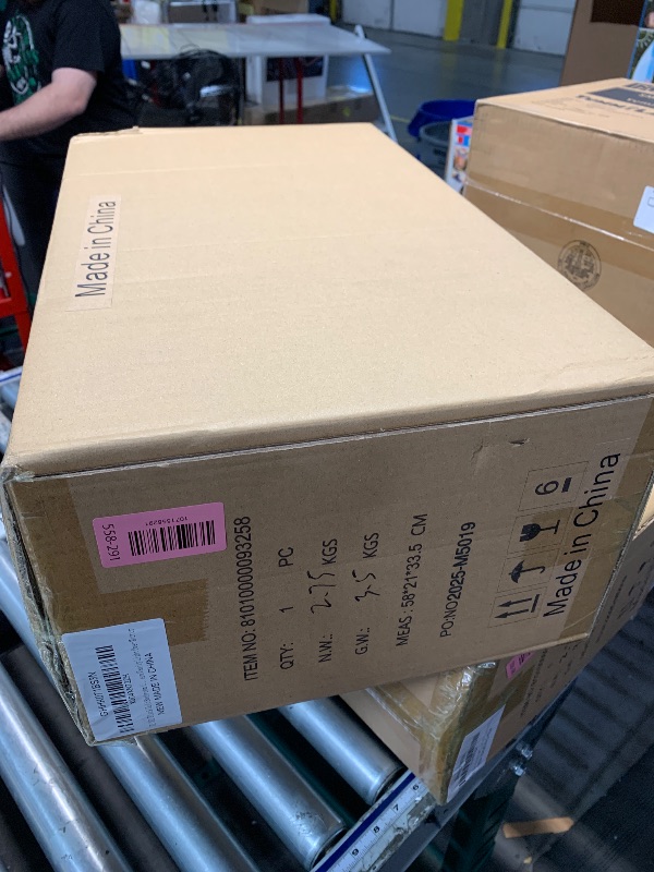 View 2 of ***FACTORY SEALED***HUOKU Vintage Bathroom Vanity Light 3 Lights, 23.3" Black Gold Bathroom Light Fixtures with Clear Flower Glass Shade Modern Vanity Light Over Mirror
