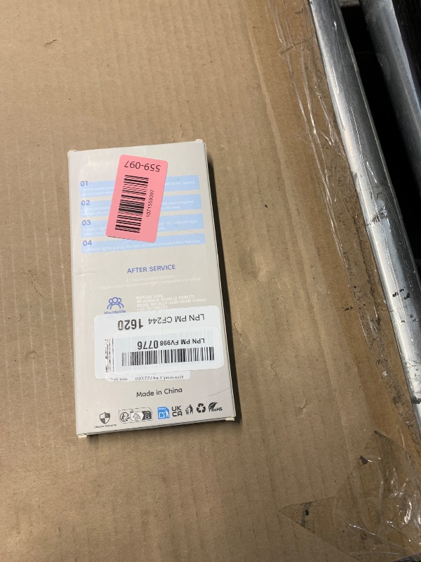 Photo 1 of [CD Metal Ring & Invisible 360° Spin Stand] Magnetic Case for iPhone 17 Pro Max[Electroplated Shockproof Bumper ][Compatible with Mag Safe]Cover with Stand for Women Men Slim Clear - Blue Titanium