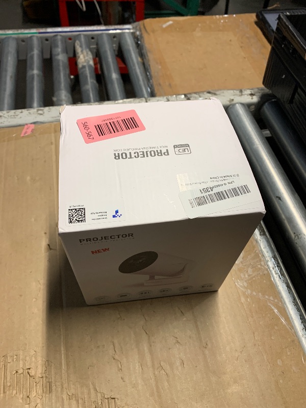 Photo 1 of [Electric Focus]Mini Portable Projector with 4K Support, Bluetooth 5.4 WIFI6, 5watt Sound Base Speaker, 260 ANSI, Android 11, 210° Rotation , Auto Keystone Correction Video Projector HY300 PLUS