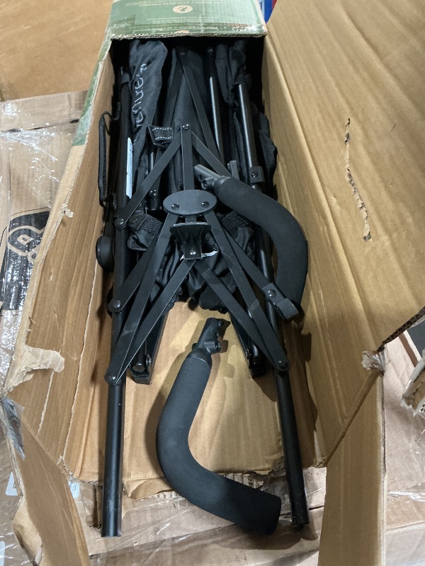 Photo 1 of ***MISSING PARTS SEE COMMENTS***Jeep AdventureGlyde Stroller by Delta Children - Lightweight Travel Stroller with Smoothest Ride & Compact Fold, 3-Position Recline, Extra Large Storage Basket, Black/Grey