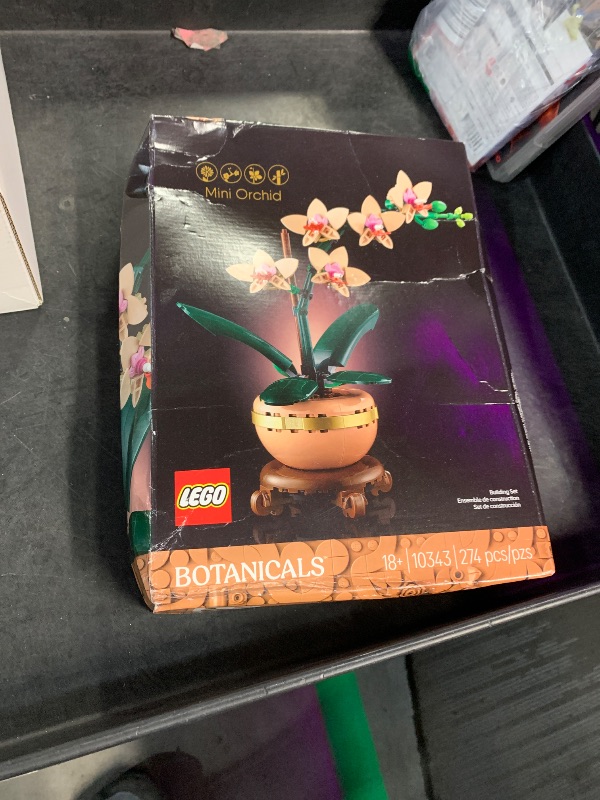 Photo 1 of ***FACTORY SEALED***
LEGO Botanicals Mini Orchid Building Set - Artificial, Fake Orchid for Home Decor, Adults Ages 18+ - Gift for Birthdays - Indoor Plant Decorations for Table, Desk, Office - 10343