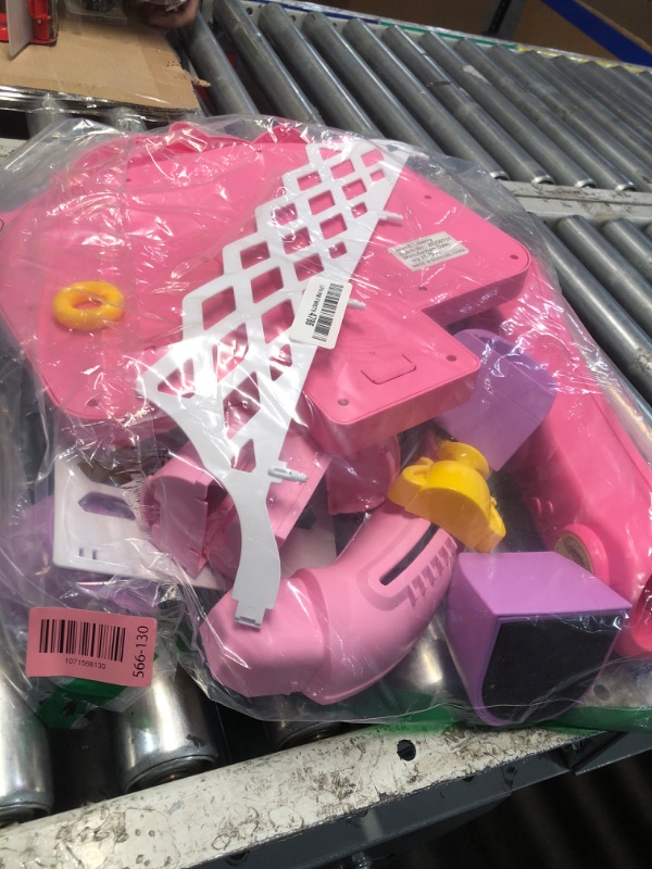 Photo 1 of *USED MISSING PARTS*Liberry Toddler Basketball Hoop & Soccer Goal for 1 2 3 Year Old Girls Boys, Kids Sports Toy with Lights Sounds Music, Interactive Christmas Birthday Gift for Baby, Pink