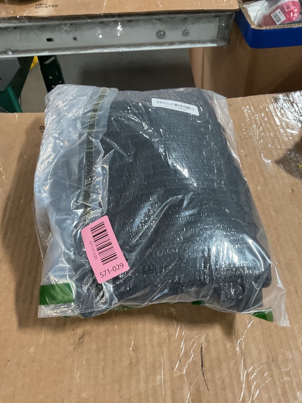 Photo 1 of [WindscreenSupplyCo] 55% 6.5 x 10 FT Shade Cloth Sun Shade Net with Grommets Sunblock Mesh Tarp for Garden Plants Cover Greenhouse and Patio