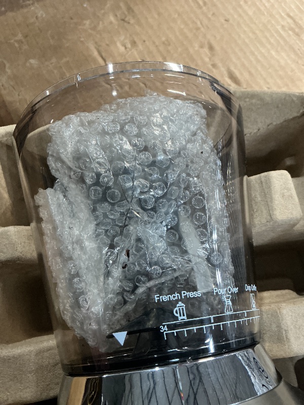 Photo 1 of ***MINOR DAMAGE***Cusinice Conical Burr Coffee Grinder with 40mm Stainless Steel Burr, 34 Grind Settings & Anti-Static, Electric Espresso Grinder for Home Use