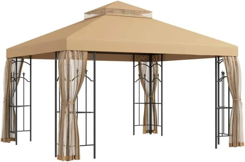 Photo 1 of ***FACTORY SEALED******Outsunny 12' x 10' Patio Gazebo