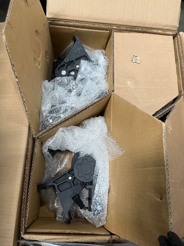 Photo 1 of ***PARTIAL SET - PRICE ADJUSTED*** Rough Country Power Running Boards for Chevy Silverado & GMC Sierra 1500/2500HD/3500HD (2019-2026) Crew Cab - Dual-Motor Electric Retractable Side Steps with LED Truck Step Lights