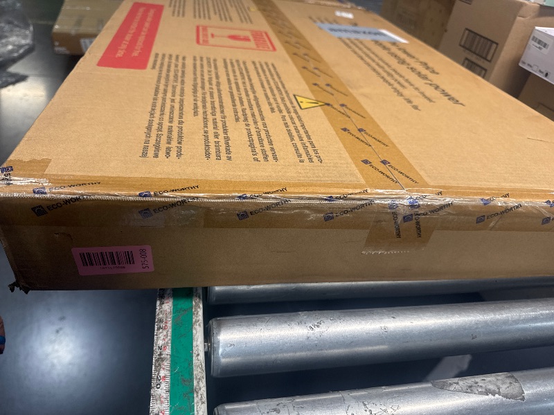 Photo 1 of ***FACTORY SEALED*** ECO-WORTHY 400W Solar Panels 4pcs 100 Watt 18V Monocrystalline Solar Panel Module for Off Grid PV Power for Home, Camping, Boat, Shed Farm, RV,12V Battery,2-Pack 2 * 100W