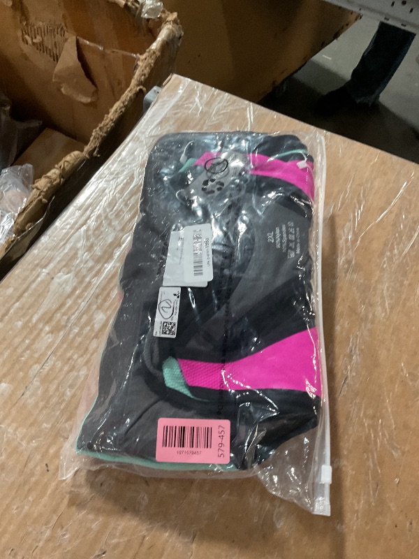 Photo 1 of **ONLY 2**
MIRITY Women Racerback Sports Bras - High Impact Workout Gym Activewear Bra Color Black Grey Blue Hotpink White Pack of 5 Size 2XL