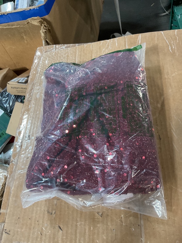 Photo 1 of *medium* Madam Uniq Formal Dress Sequin Fishtail Sleeveless 1920s Gatsby Cocktail Prom Elegant Maxi Evening Gowns for Women (Wine,M)