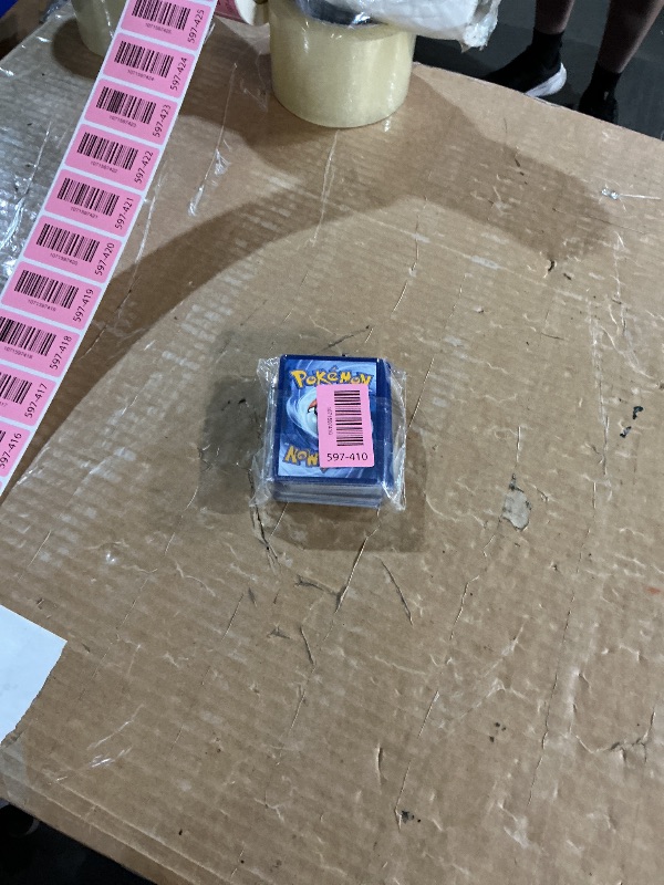 Photo 1 of ***CANNOT CONFIRM AUTHENTICATION AND ALREADY OPENED MAY BE MISSING CARDS*** Pokemon TCG : 100 Card LOT Rare, COM/UNC, Holo & Guaranteed EX, MEGA OR Full Art,