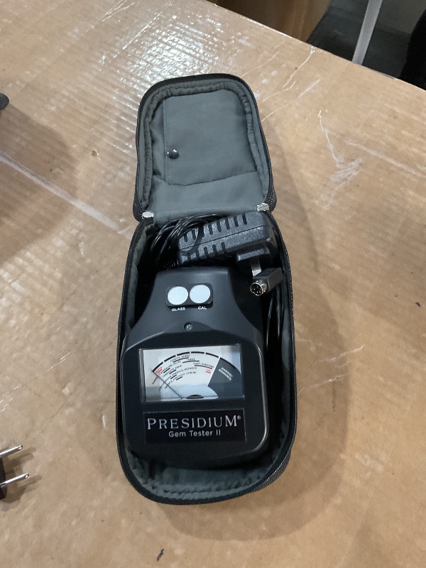 Photo 1 of ***MISSING PARTS***
Presidium Instruments Gem Tester II (PGT II) with Assisted Thermal Calibration (ATC) for Identifying Diamonds/Moissanites and Common Colored Gemstones