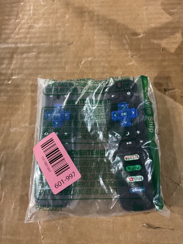 Photo 1 of (Pack of 2) Replacement Remote Control Only for Roku TV, Compatible for TCL Roku/Hisense Roku/Onn Roku/Sharp Roku/Element Roku/Westinghouse Roku/Philips Roku Smart TVs (Not for Roku Stick and Box)