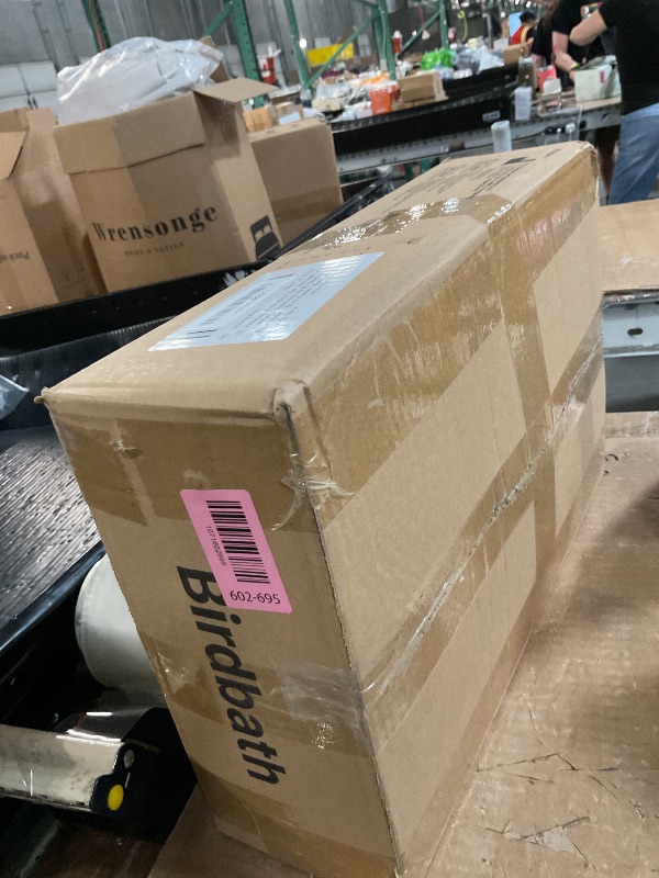 Photo 1 of ***MISSING PARTS***
Pawaboo Bird Bath for Outside, 47in Metal Freestanding Birdbaths & Birdfeeder, Bird Feeder Bowl and 2 Birds Bath Bowls, 5-Pronged Base Birds Baths Feeder Stand for Outdoors Garden Yard Lawn Decor