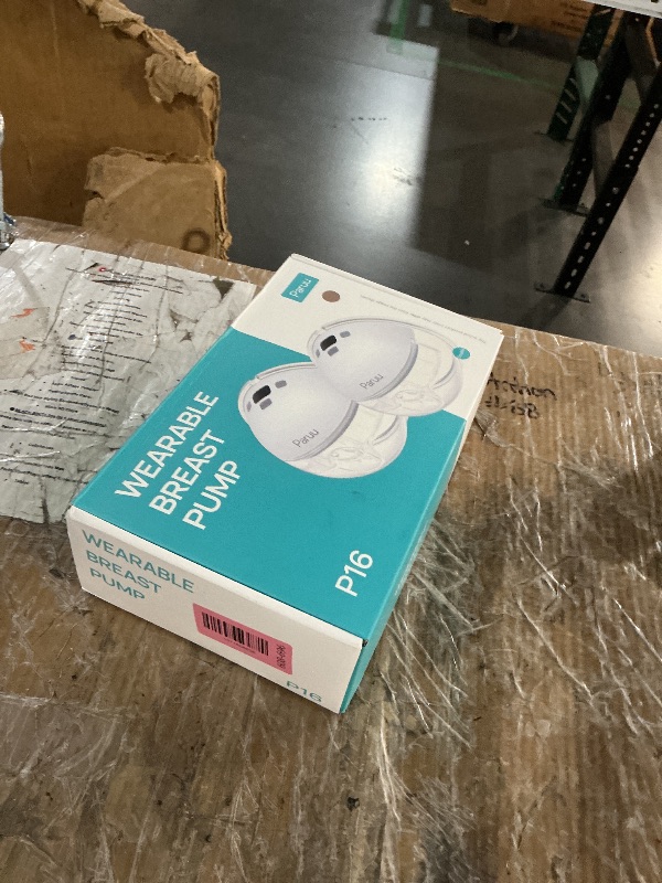 Photo 1 of ***MISSING PARTS***
Paruu Hands Free Breast Pump P16, Wearable Breast Pump Electirc Portable with 4 Modes & 12 Levels, Max 309mmHg Strong Suction 19/21/24mm Flange Inserts Wearable Breastfeeding Pump, 2 Pack?Nude