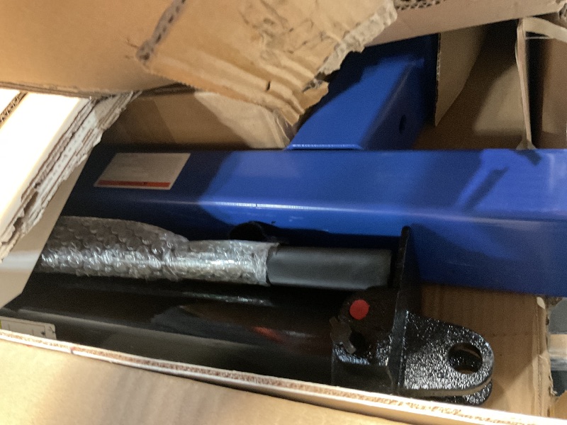 Photo 1 of ***MISSING PARTS***
SierraSquad 2 Ton Folding Hydraulic Engine Hoist, Folding Engine Shop Crane Hoist Lift, Heavy Duty Cherry Picker with 6 Swivel Wheels & Telescopic Boom for Garage, Workshop, Factory, Blue